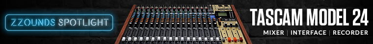 zZounds Spotlight: TASCAM Model 24 -- mixer, interface, recorder