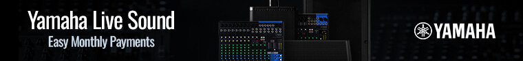 Yamaha Live Sound.  Easy monthly payments.