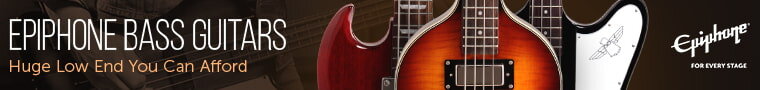 Epiphone bass guitars: huge low-end you can afford
