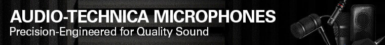 Audio-Technica Microphones: Precision-engineered for quality sound