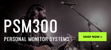 Shure PSM300 Personal Monitor Systems