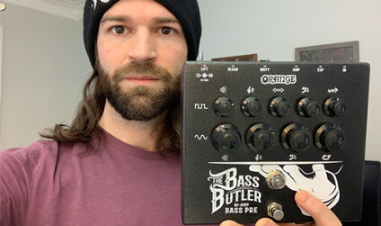 Orange Bass Butler Biamplified Bass Preamp Pedal