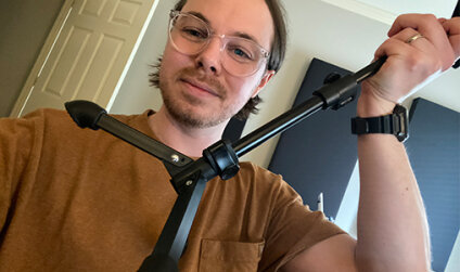 K&M 23150 Tabletop Microphone Stand