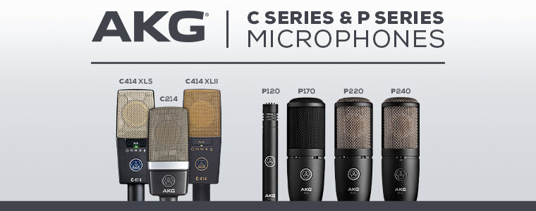 AKG C Series & P Series Microphones