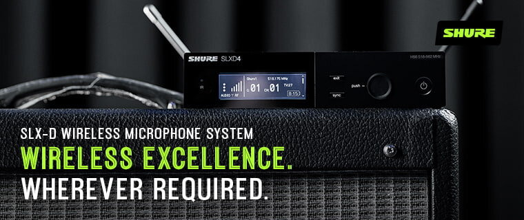 Shure - SLX-D Wireless Microphone System