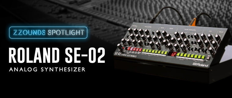 zZounds Spotlight: Roland SE-02 Analog Synthesizer