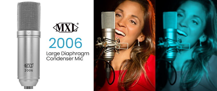 MXL 2006 - large diaphragm condenser mic