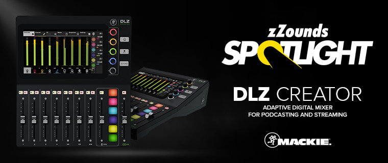 zZounds Spotlight: Mackie DLZ Creator - Adaptive Digital Mixer for Podcasting and Streaming