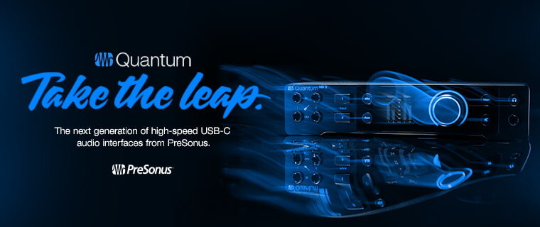 PreSonus Quantum USB-C audio interfaces