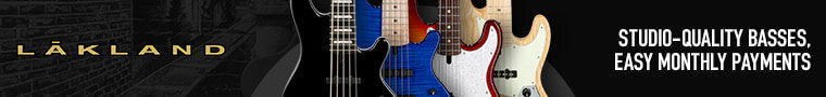 Lakland: Studio-quality basses, easy monthly payments