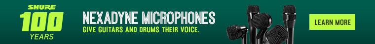 Shure Nexadyne: Give guitars and drums their voice