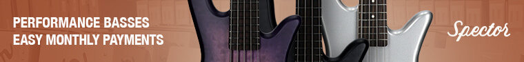 Spector: Performance basses, easy monthly payments