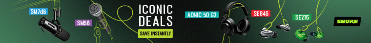Shure Iconic Deals: Save Instantly