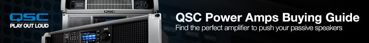 QSC power amps buying guide: find the perfect amplifier to push your passive speakers