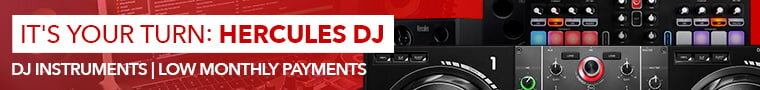 It's Your Turn: Hercules DJ -- DJ instruments, low monthly payments