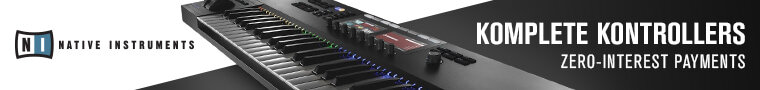 Native Instruments: Komplete controllers from $50 per month