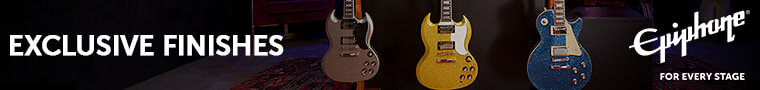 Epiphone Exclusive models: Epiphone -- for every stage